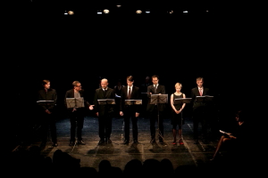 PREMIÉRA INSCENOVANÉHO ČTENÍ HRY <B>UCPANEJ SYSTÉM 20. 12. 2011</B>